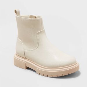 Girls Priyanka Zipper Booties, Size 4, Art Class